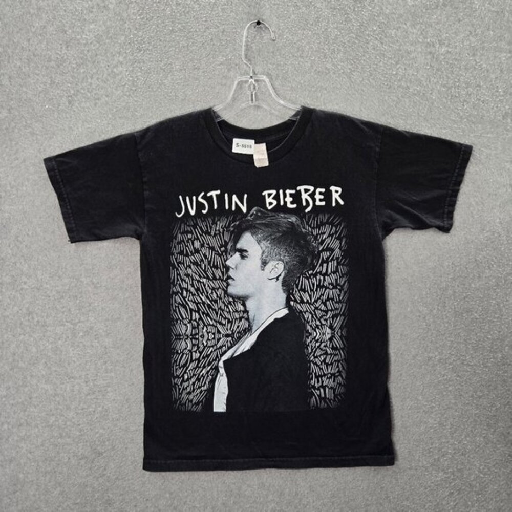 Justin Bieber‎ Women Top Small Black Purpose World Tour 2016 Concert Tee